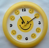 Smiley als klok